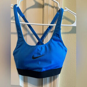 Nike Blue Sports Bra Sz XS